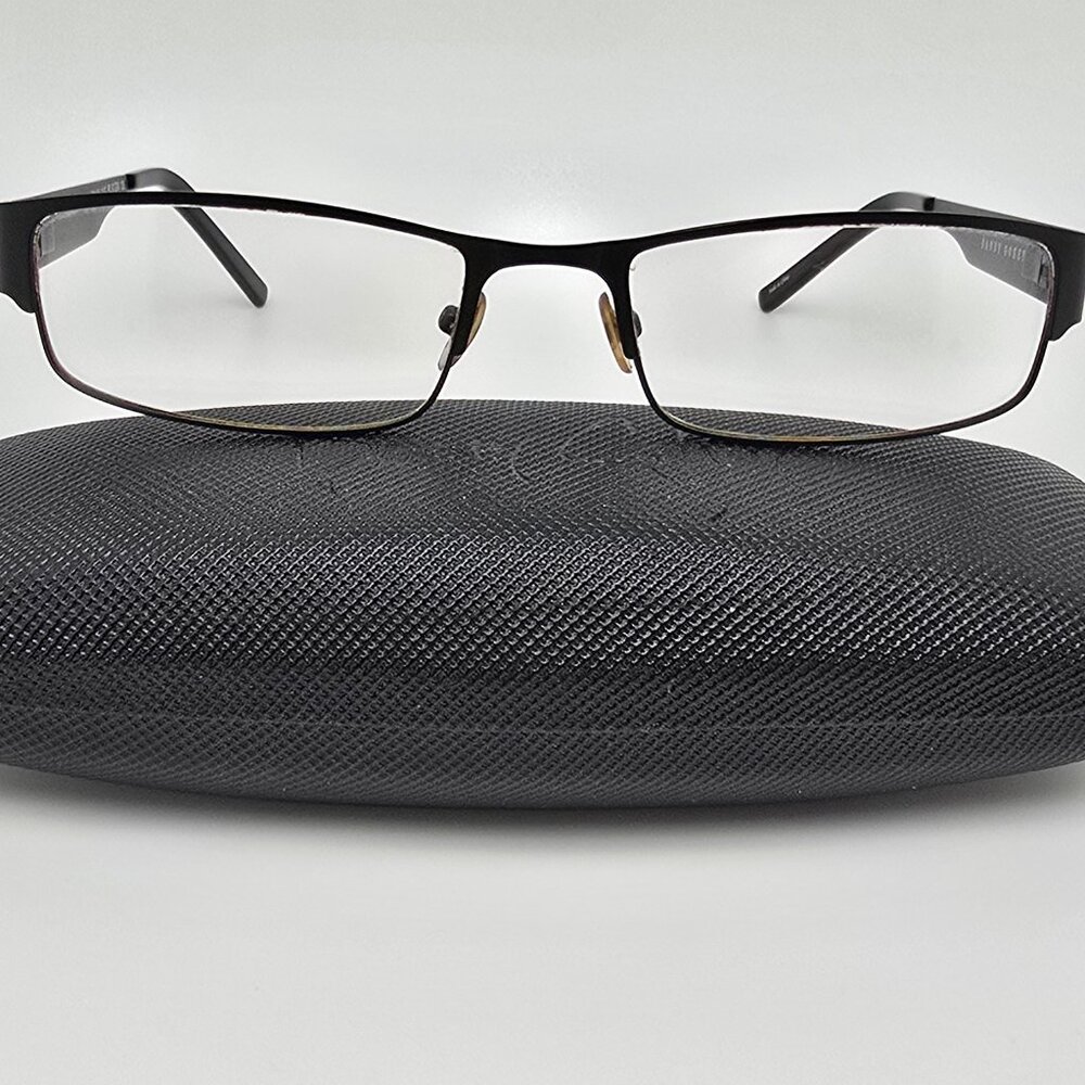 Danny Gokey 28 Matte Black Eyeglasses Frame w/ Flexhinge and Case 55-19-140
